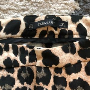 ZARA CHEETAH FLAIR PANTS